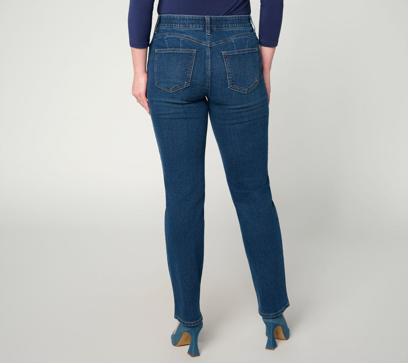 Seven7 Jeans Uplifter Straight Leg Jeans - Canyon — View 3