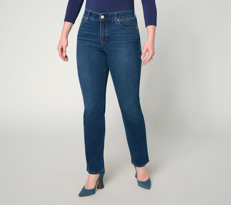 Seven7 Jeans Uplifter Straight Leg Jeans - Canyon — View 9