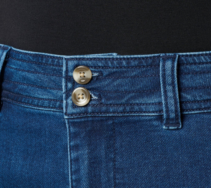 Seven7 Jeans Stretch Terry Wide Leg Pants - Outlaw — View 6