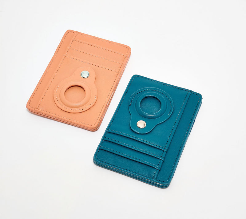 MysticMagic Set of 2 RFID Blocking Wallet w/ Airtag Holder — View 11