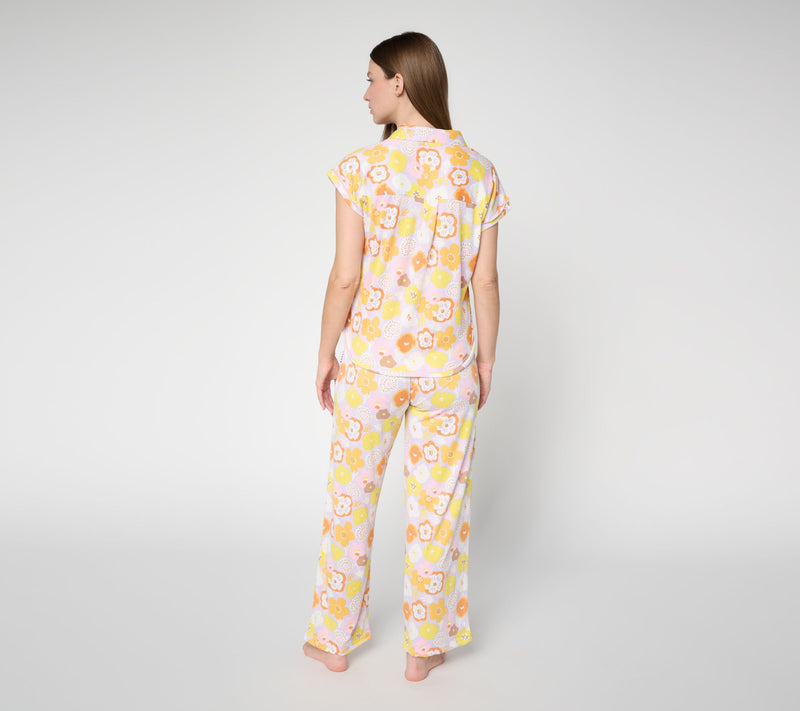 Ocean Pacific Collared Henley Pajama Set Pajama Set — View 12