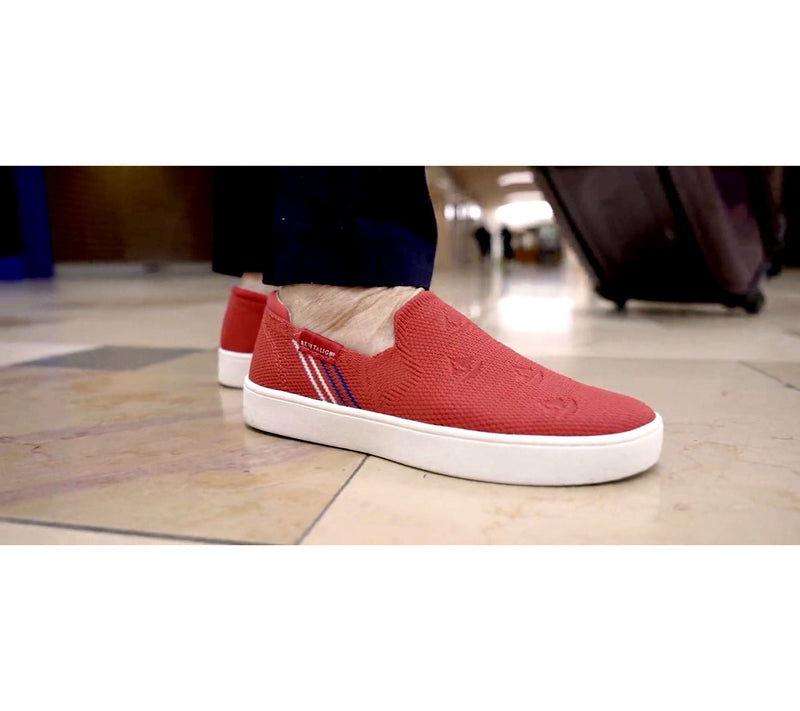 Revitalign Orthotic Engineered Knit Sailboat Slip Ons - Solana — View 7