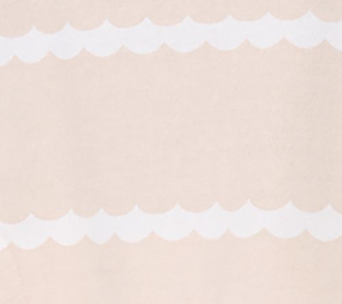 Belle by Kim Gravel Makin Waves Scallop Stripe Half Zip Top — View 8