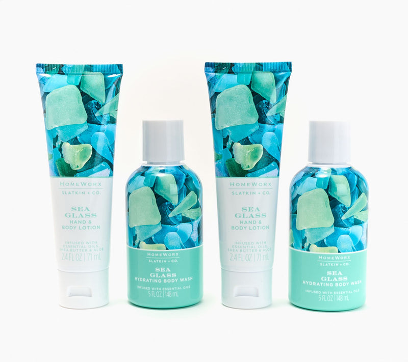 HomeWorx by Slatkin + Co. 4pc Hand Lotion and Body Wash Collection — Main view