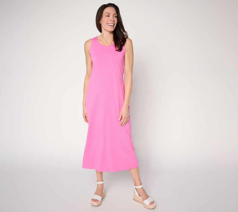 Belle by Kim Gravel Regular TripleLuxe Knit Spring Maxi Dress — View 11