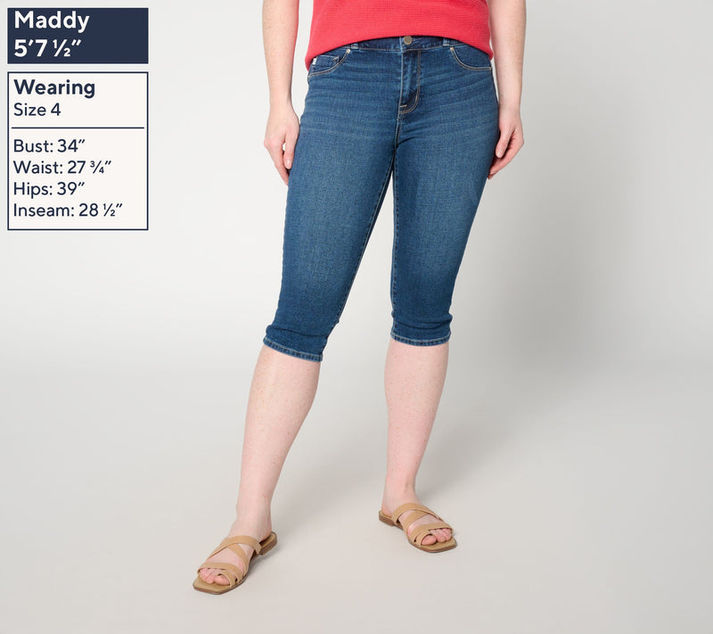 Seven7 Jeans No Gap Skimmer Jeans - Coastal — View 4