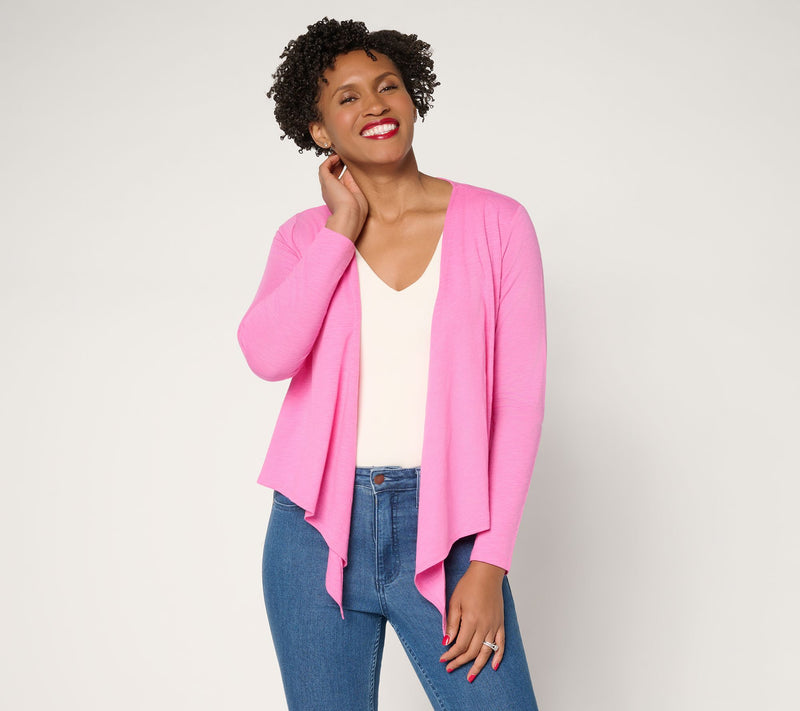 Belle by Kim Gravel Slub Knit Seas the Look Shrug — Main view