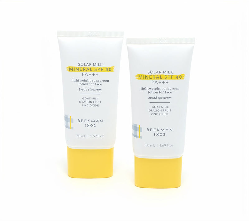 Beekman 1802 Milk Mineral Sunscreen SPF 40 Duo — Main view