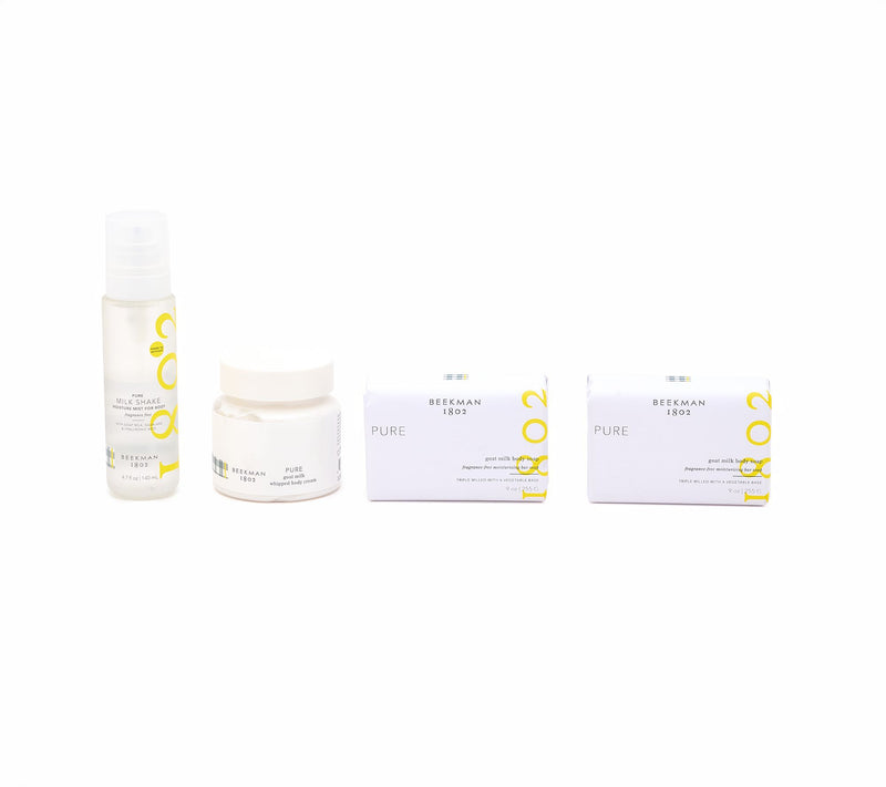 Beekman 1802 4pc Bath & Body Set w/ Whipped Body Cream, Bar Soap, Mist — View 8
