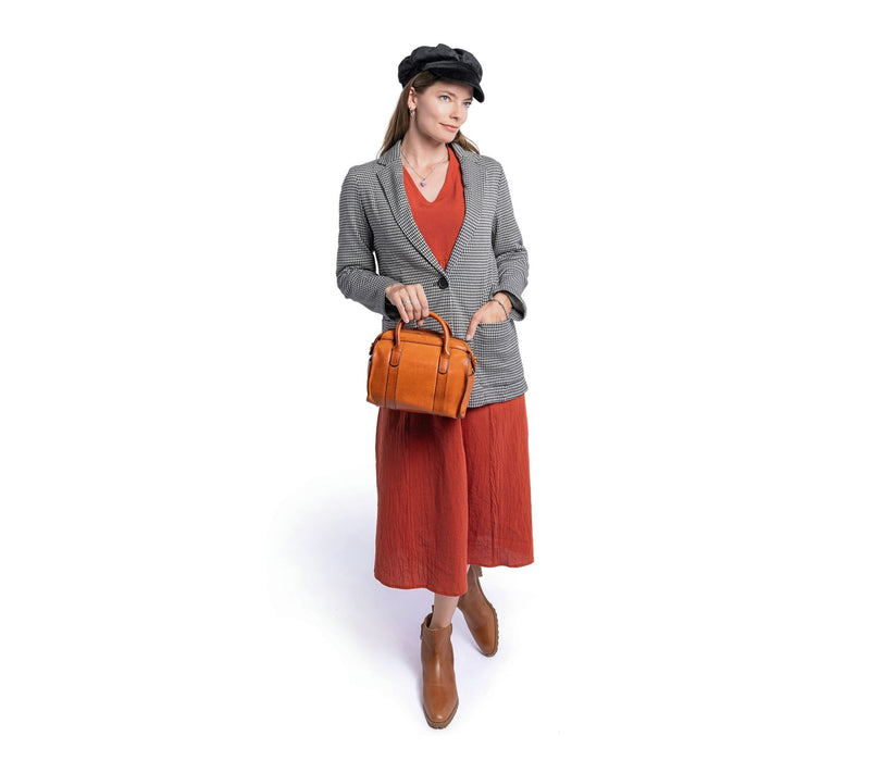 Old Trend Larkspur Leather Top Handle CrossbodyBag — View 5