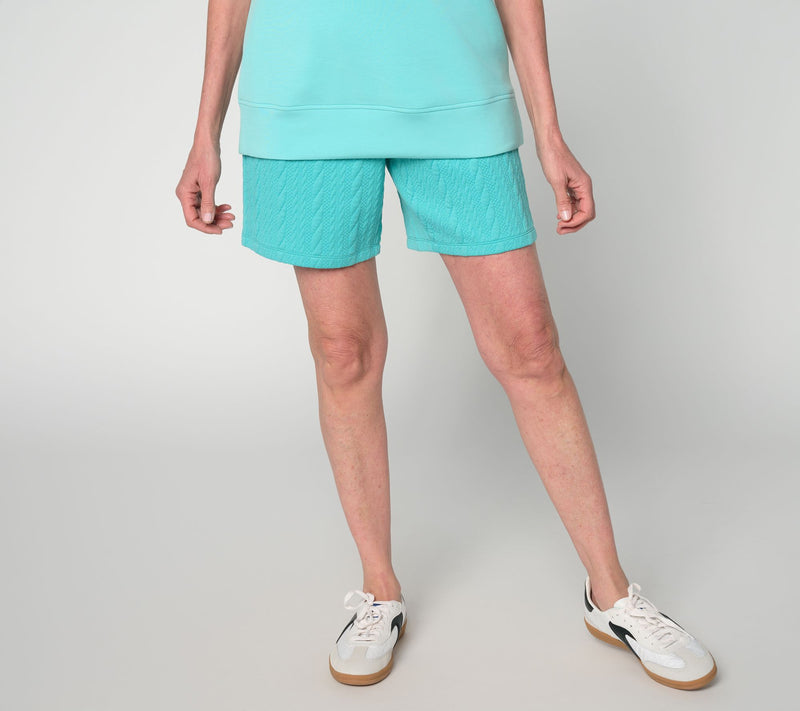 Belle by Kim Gravel Regular Cable Chic Textured Short — Main view