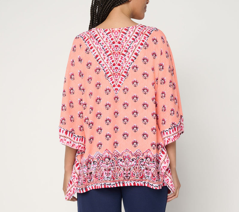 Belle by Kim Gravel Portofino Poncho — View 4
