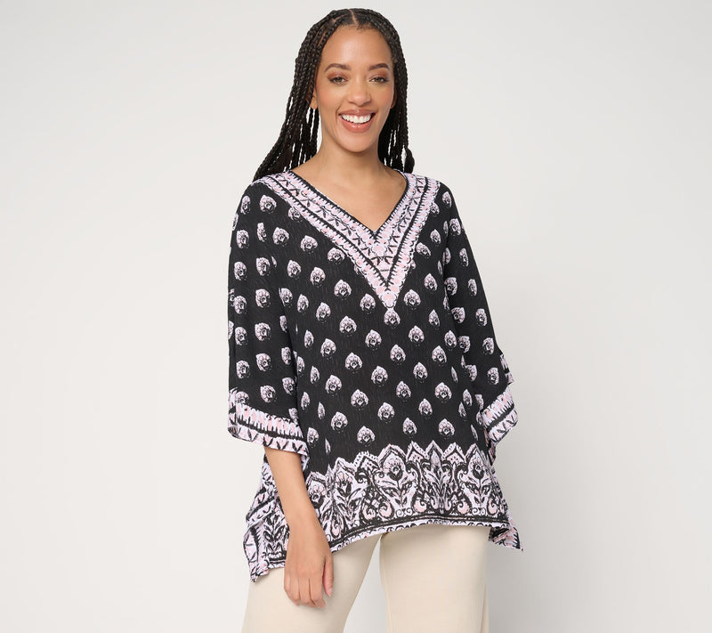 Belle by Kim Gravel Portofino Poncho — View 11