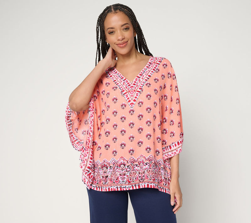 Belle by Kim Gravel Portofino Poncho — View 13