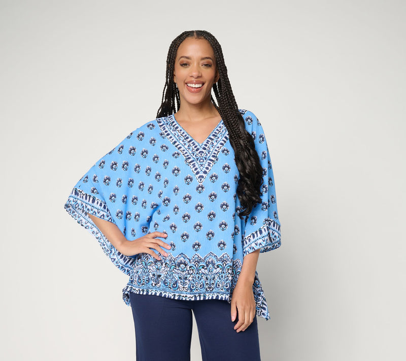 Belle by Kim Gravel Portofino Poncho — View 14
