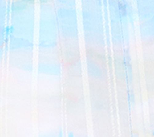 Dennis Basso Petite Print Ribbon Stripe Topper — View 6