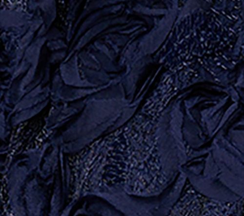 Dennis Basso Organza Rosettes Jacket with Braided Trim — View 7