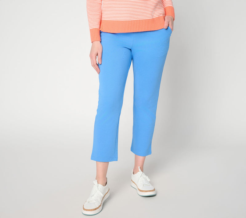 Belle Beach by Kim Gravel Regular Seaside Sweats Drawstring Crop — View 7