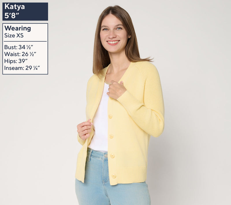 Belle by Kim Gravel Pale by Comparison Cardigan — View 3
