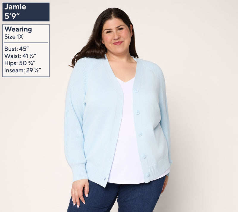 Belle by Kim Gravel Pale by Comparison Cardigan — View 2