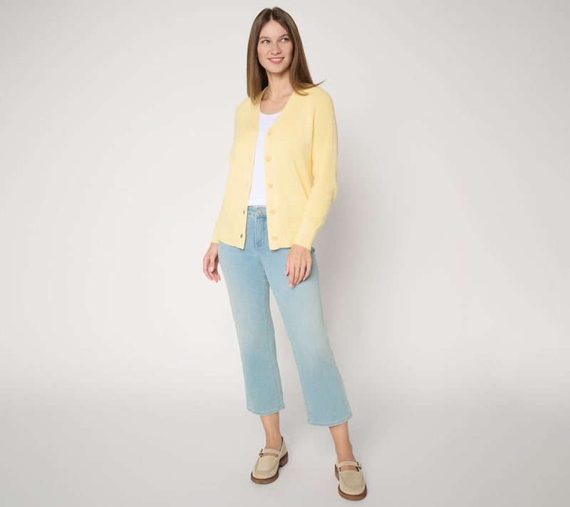 Belle by Kim Gravel Pale by Comparison Cardigan — View 5