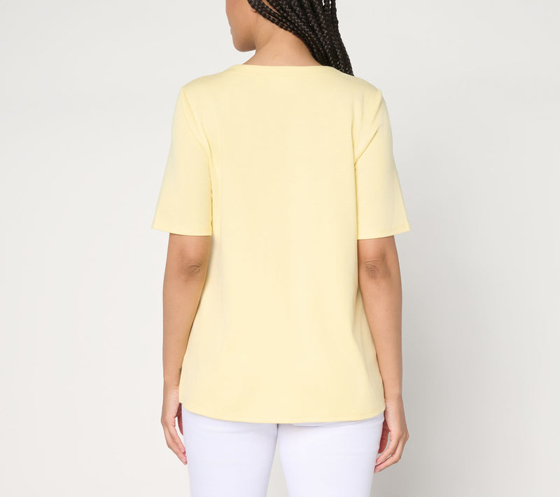 Belle by Kim Gravel TripleLuxe Pale by Comparison Top — View 4