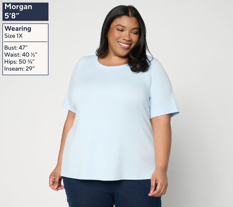 Belle by Kim Gravel TripleLuxe Pale by Comparison Top — View 2