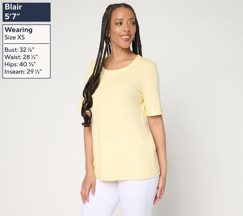 Belle by Kim Gravel TripleLuxe Pale by Comparison Top — View 3