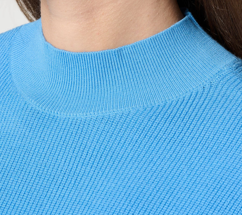 Carla Rockmore Collection Mock Neck Dolman Sweater — View 6
