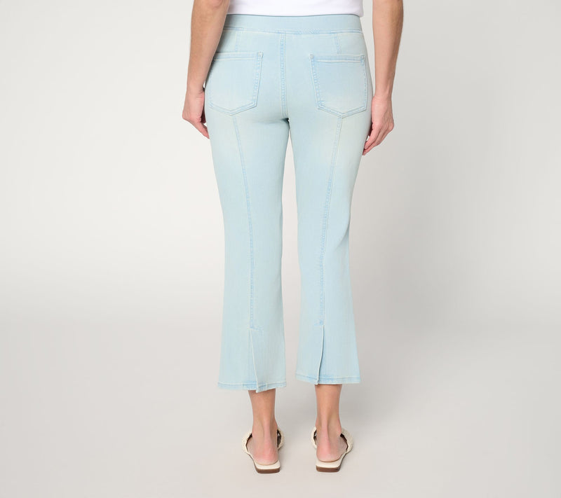 Belle by Kim Gravel Regular Primabelle Denim Step Away Crop Jean — View 10