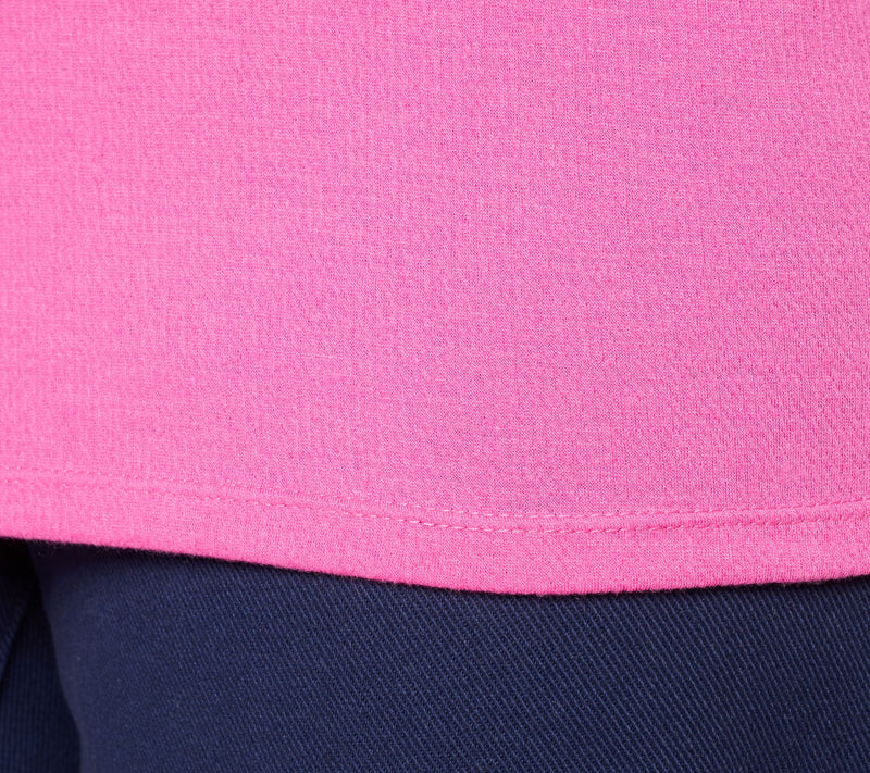 Denim & Co. Essentials Textured Knit Round Neck Tank Top — View 6