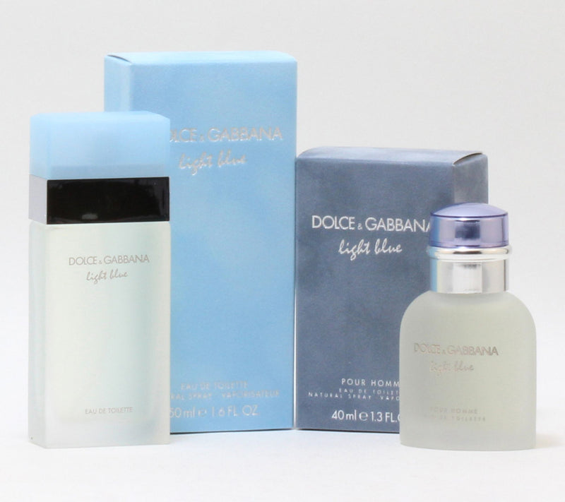 Dolce & Gabbana Light Blue Ladies & Light BlueMen's Set — Main view