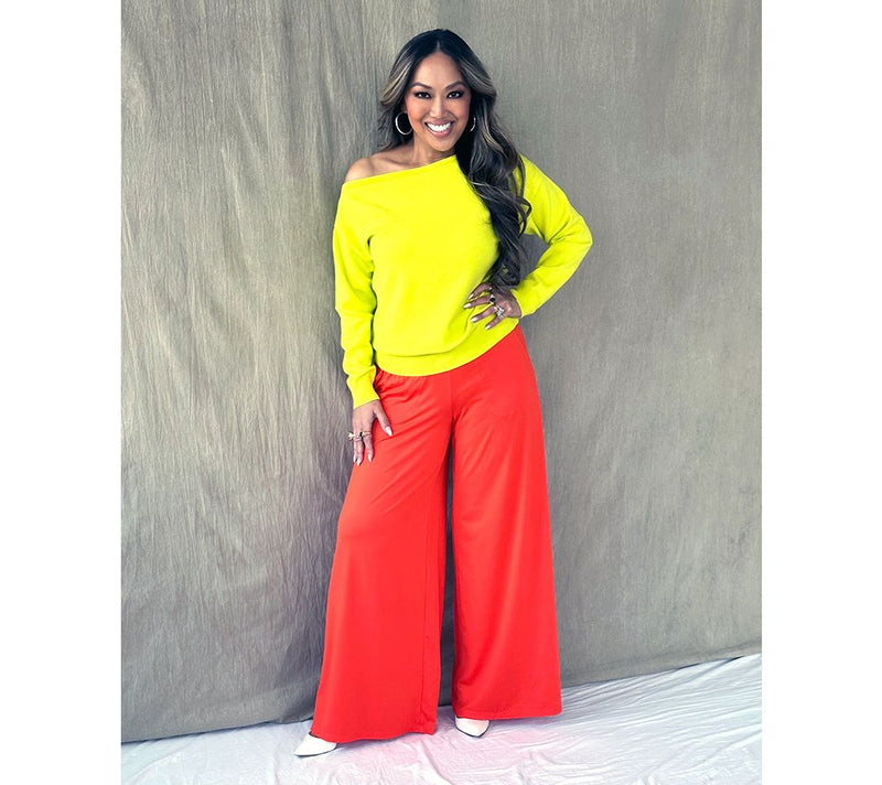 Mally Roncal Off Shoulder Effortless Glam Sweater — View 7