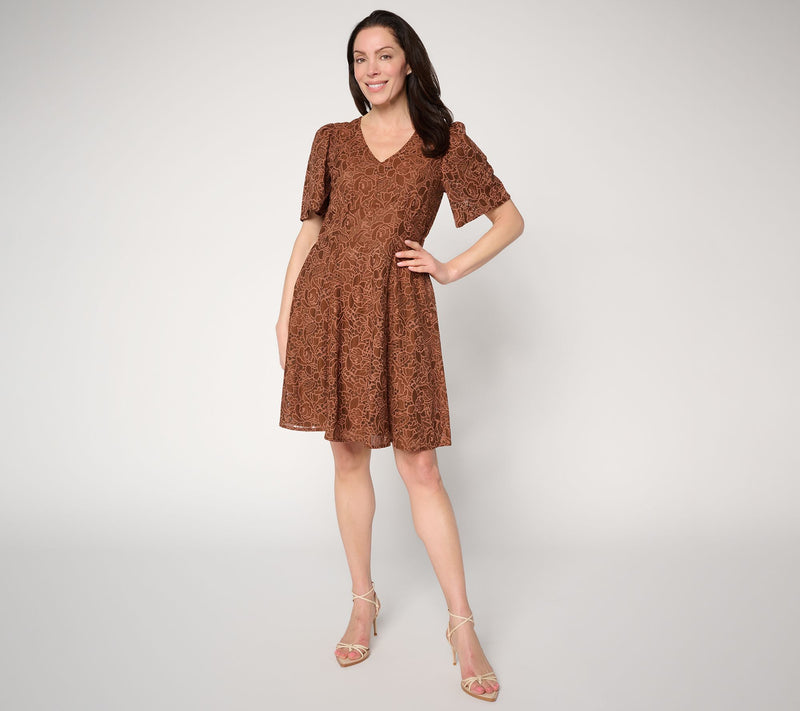 Mally Roncal Regular Garden Party Fit to Flatter Dress — View 13