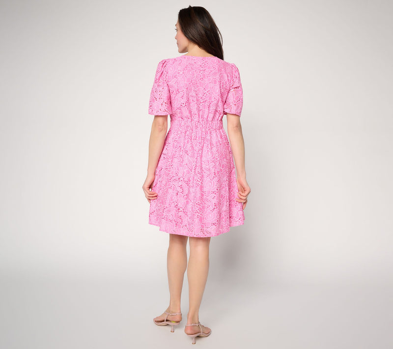 Mally Roncal Petite Garden Party Fit to Flatter Dress — View 7