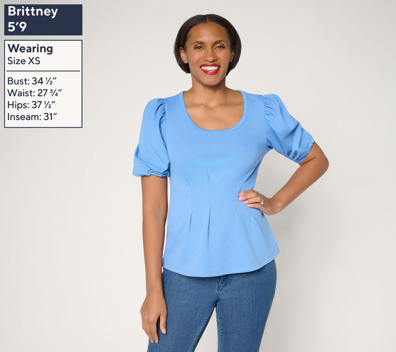 Mally Roncal Glam Hourglass Knit Top — View 3