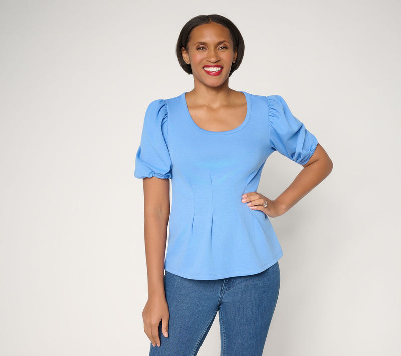 Mally Roncal Glam Hourglass Knit Top — Main view