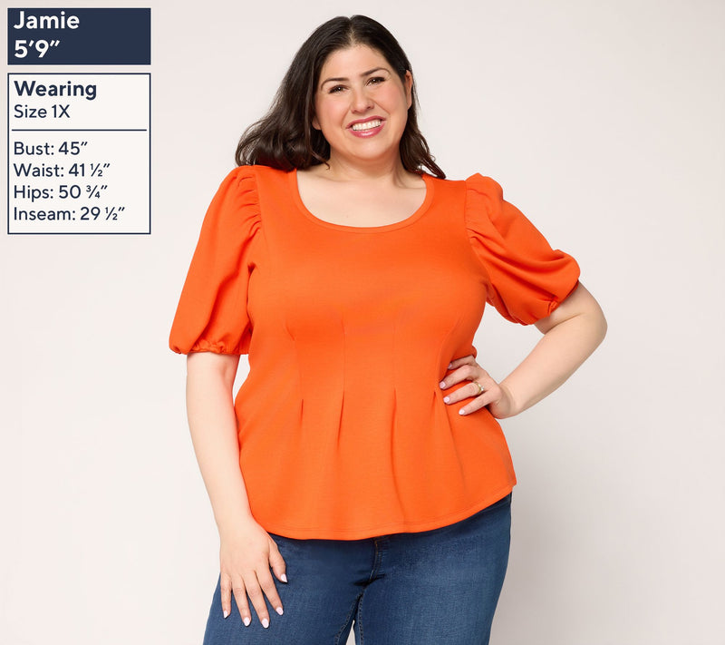Mally Roncal Glam Hourglass Knit Top — View 2