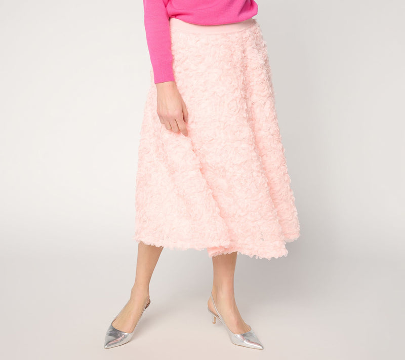 Mally Roncal Regular Rosebud Show-Stopper Midi Skirt — View 12