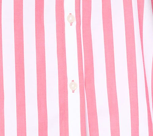 Attitudes by Renee Striped and Embroidered Top — View 8