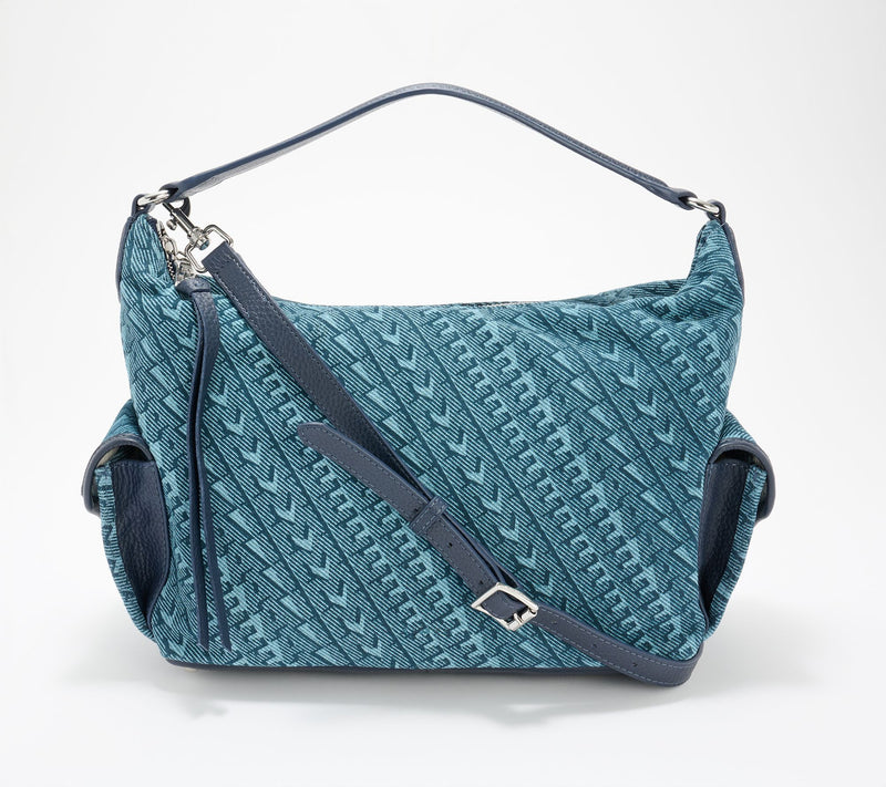 "As Is" Aimee Kestenberg Bal Harbour Leather Shoulder Bag — View 14