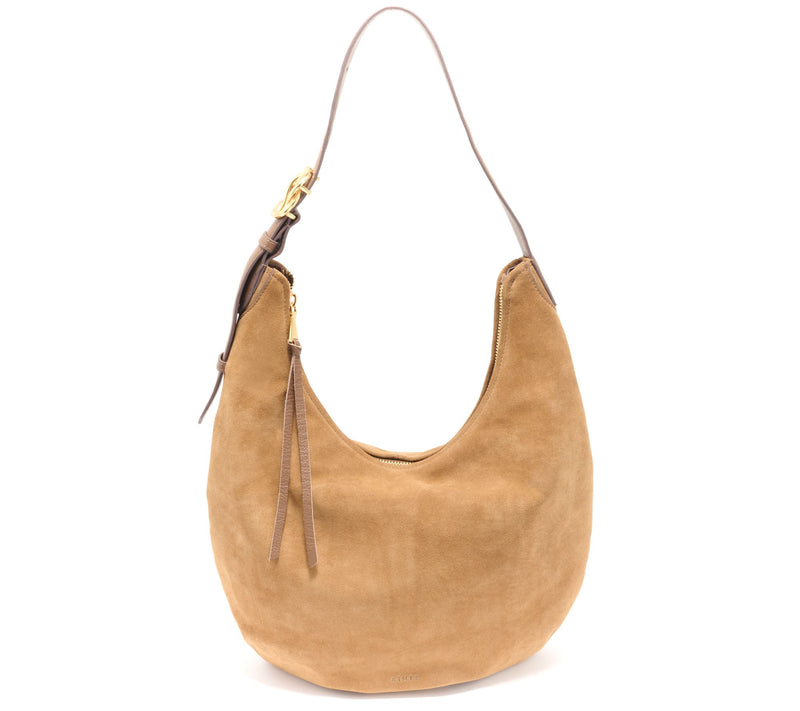 "As Is" Aimee Kestenberg Unity Large Suede Shoulder Bag — View 13