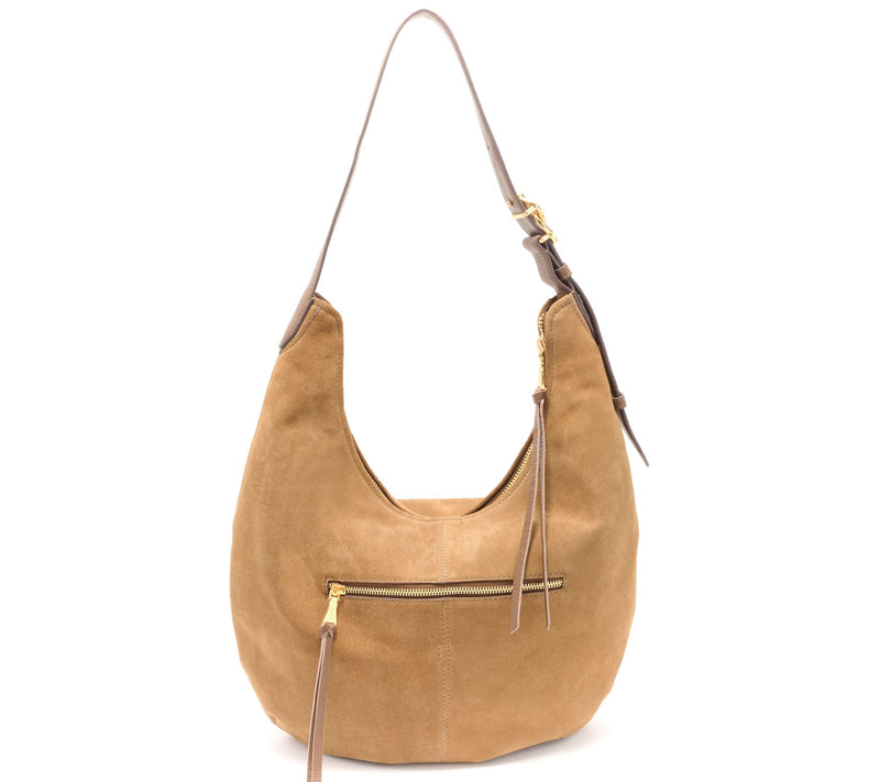 "As Is" Aimee Kestenberg Unity Large Suede Shoulder Bag — View 2