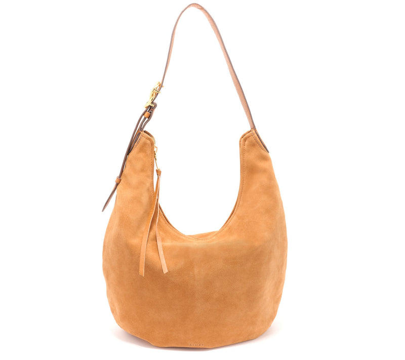 "As Is" Aimee Kestenberg Unity Large Suede Shoulder Bag — View 16
