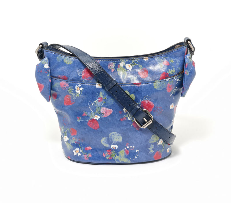Patricia Nash Savoca Leather Bucket Bag with Bow Trim — View 7