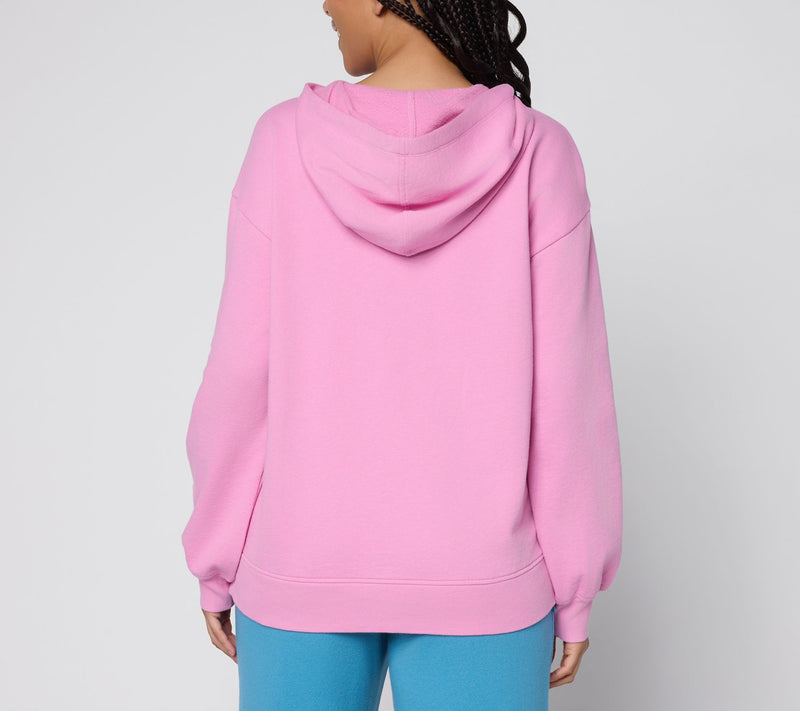 Peace Love World Ali & Mally Affirmation Pullover Hoodie — View 4