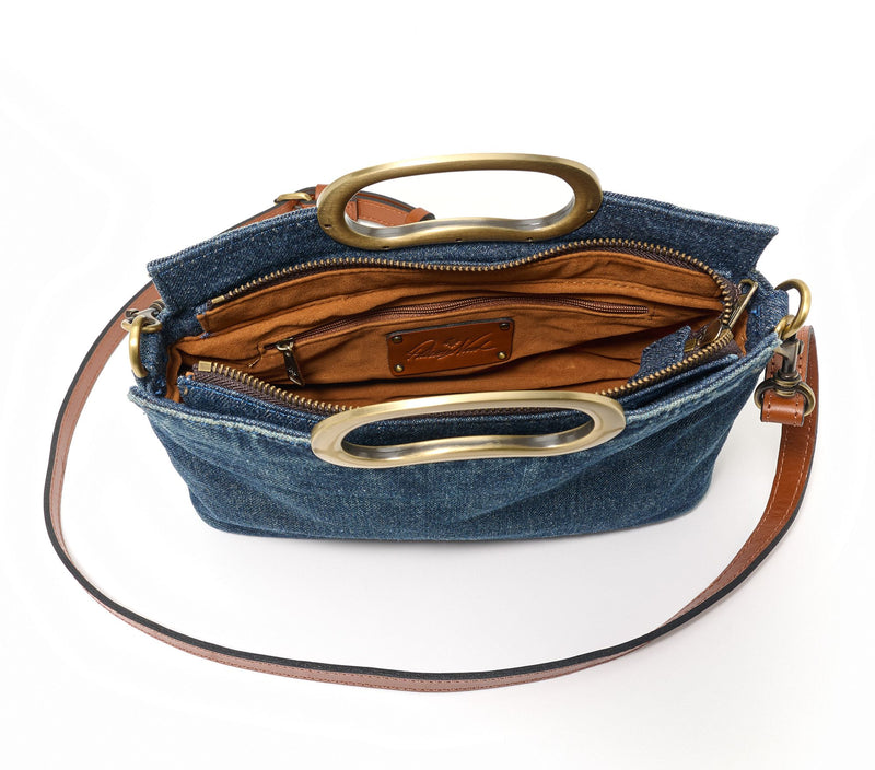 Patricia Nash Karine Leather Top Handle Crossbody — View 17