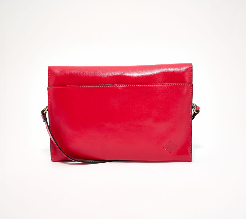 Patricia Nash Charlaronne Leather Clutch Crossbody — View 3