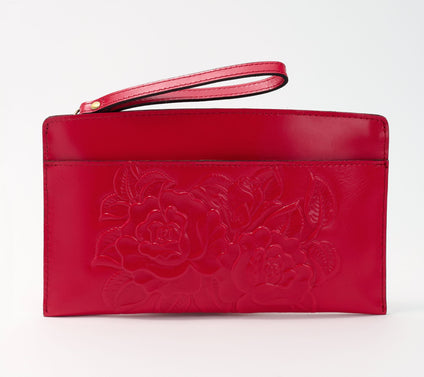 Patricia Nash Sivota Leather Wristlet