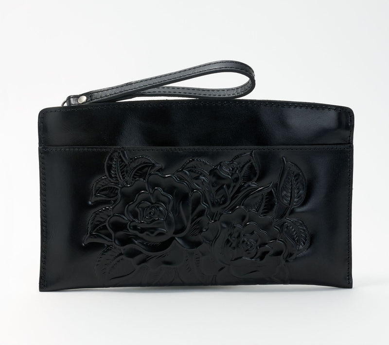 Patricia Nash Sivota Leather Wristlet — View 12